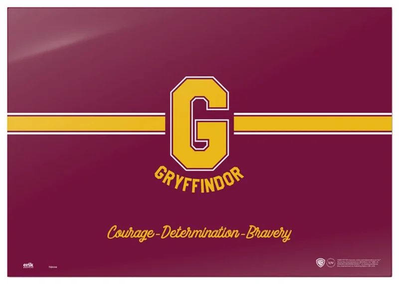 harry potter gryffindor desktop mat