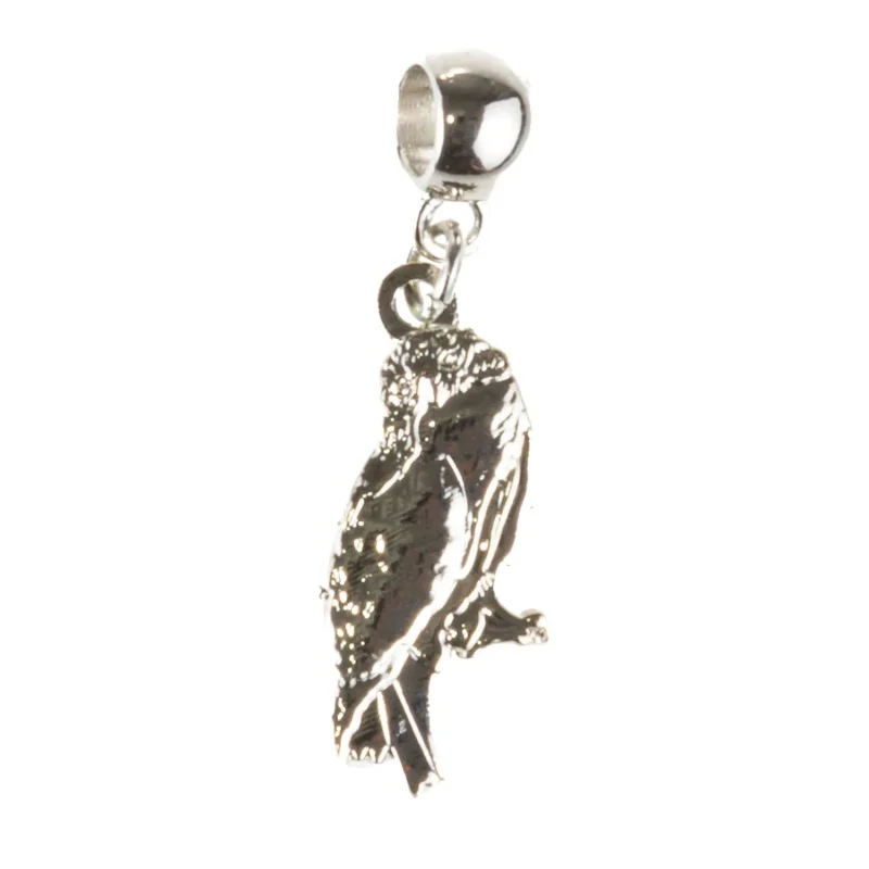 harry potter hedwig owl sterling silver charm