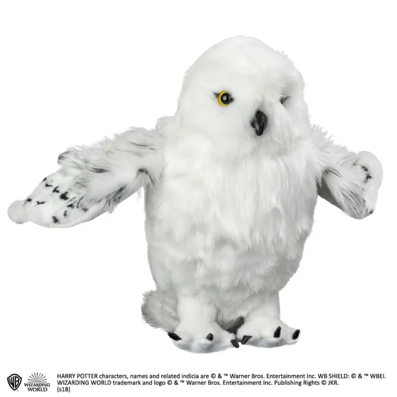 harry potter hedwig plush with movable wings collector s edition