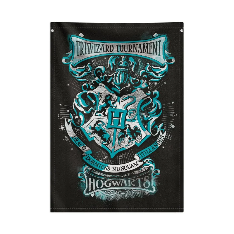 harry potter hogwarts house wallscroll decor