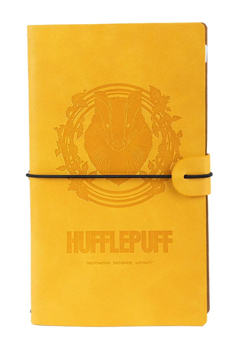 harry potter hufflepuff travel diary notebook