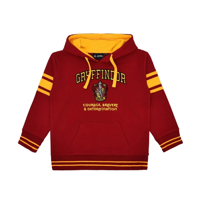 harry potter kids gryffindor hooded sweatshirt