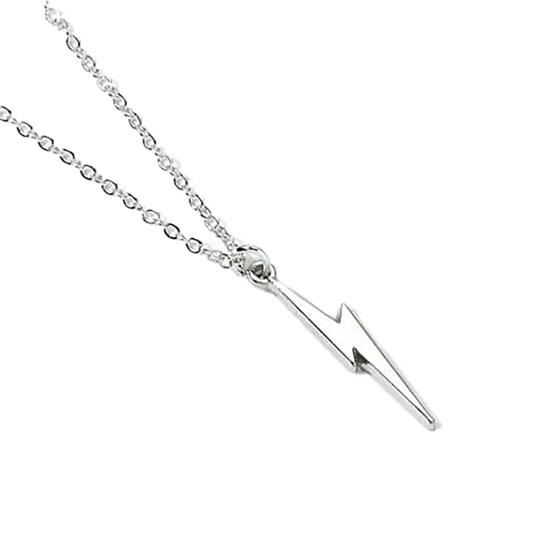 harry potter lightning bolt pendant necklace