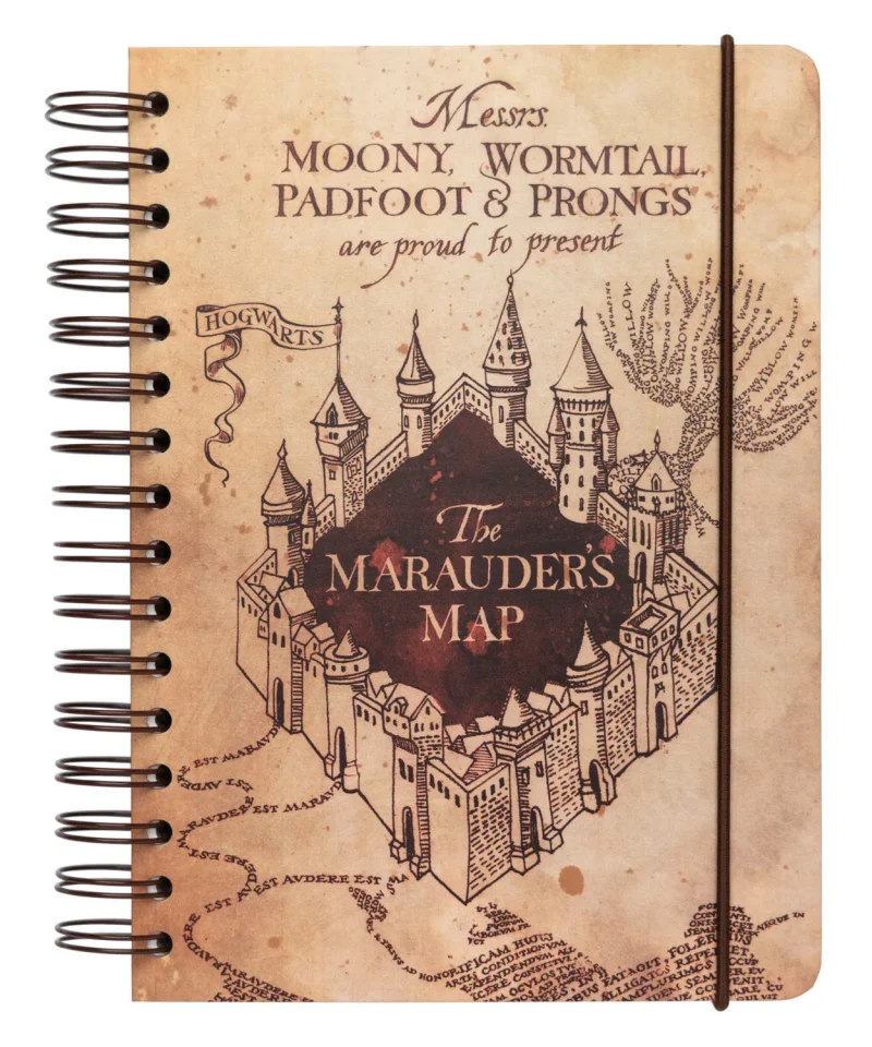 harry potter marauders map journal