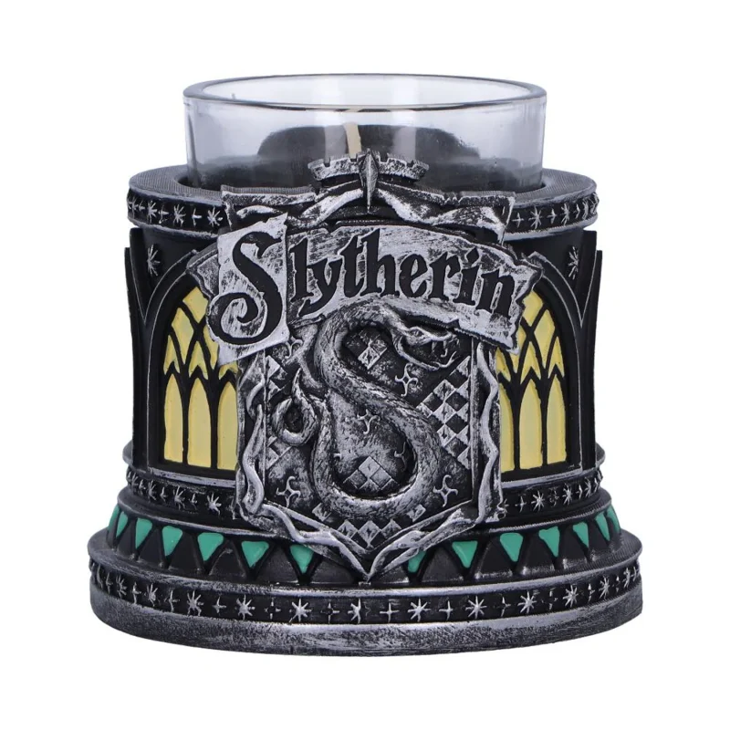 harry potter slytherin tea light holder