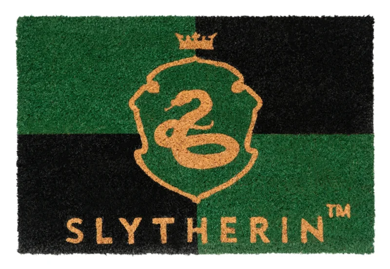 harry potter slytherin welcome mat