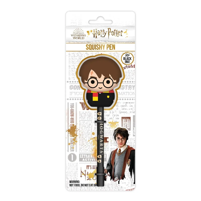 harry potter squishy pen collectible squeeze toy