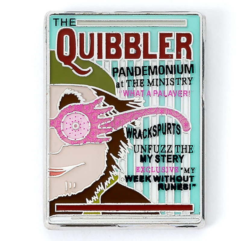 harry potter the quibbler pin badge