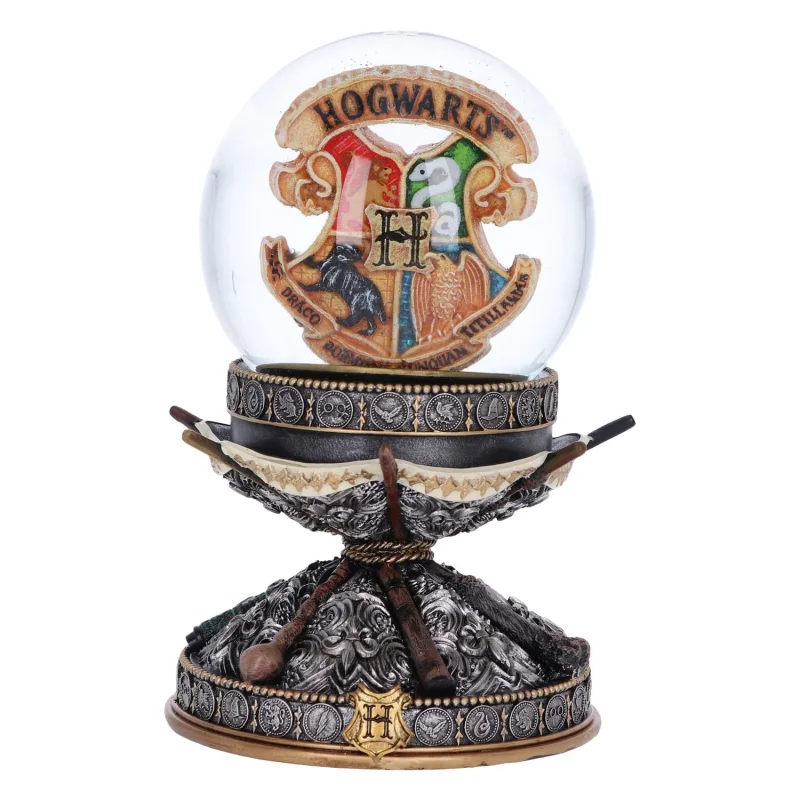 harry potter wand snow globe collectible