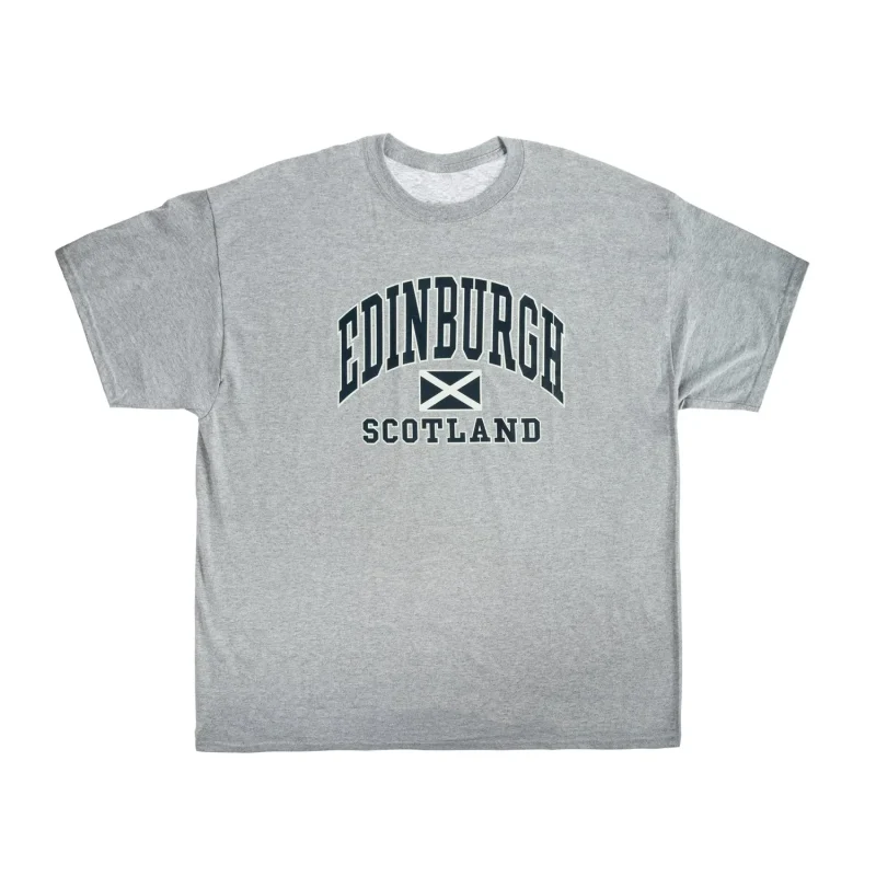 harvard print grey sports t shirt edinburgh