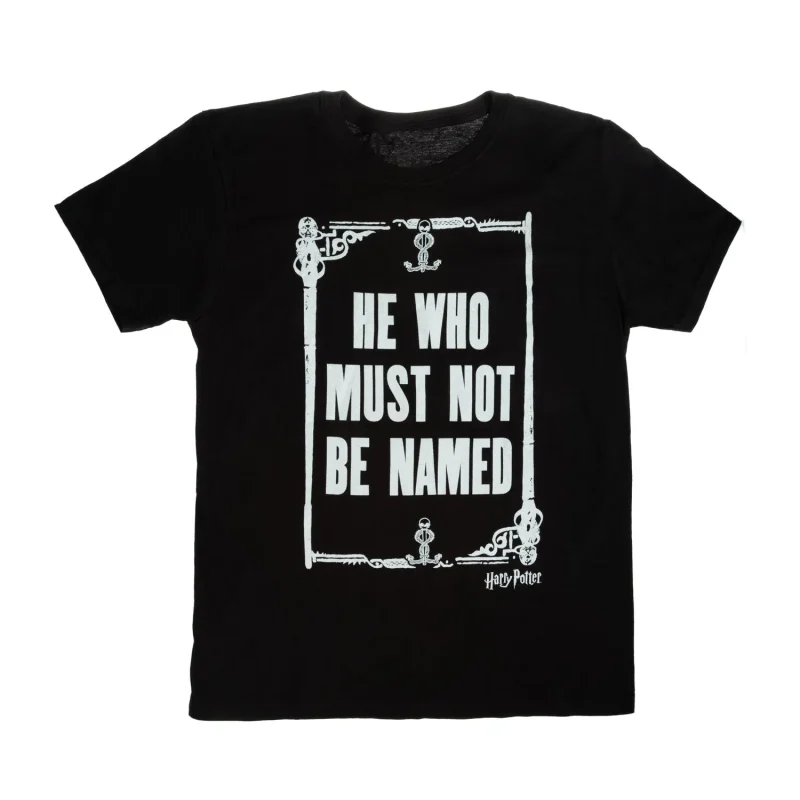 he who must not be named unisex t shirt