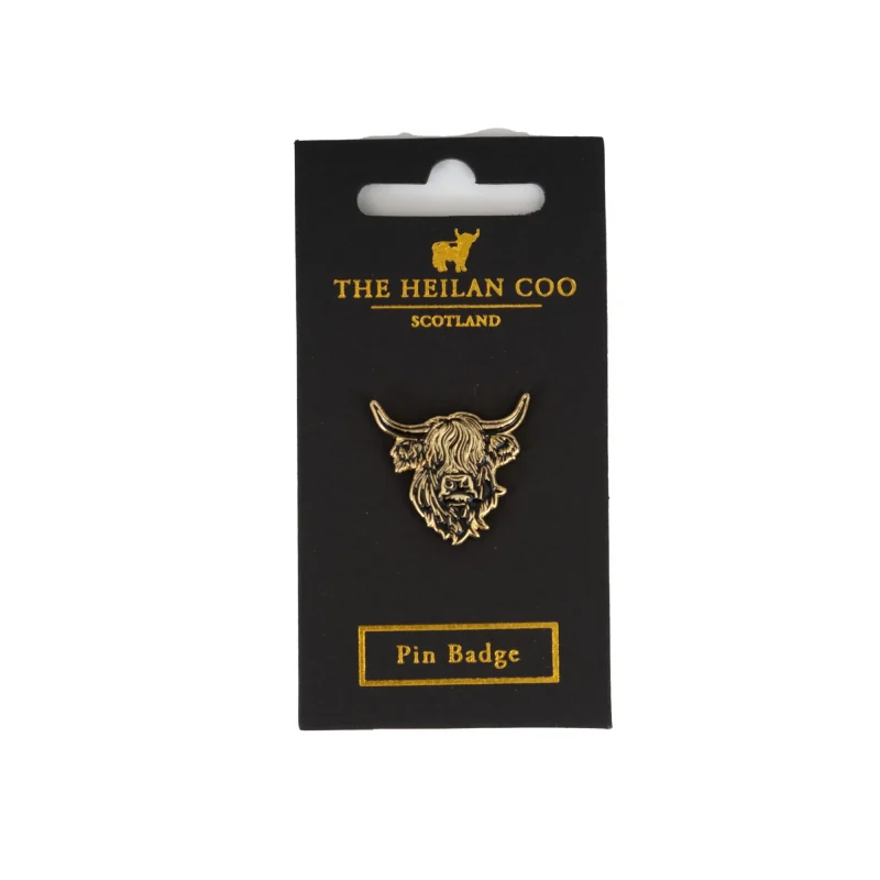 heilan coo metal pin badge