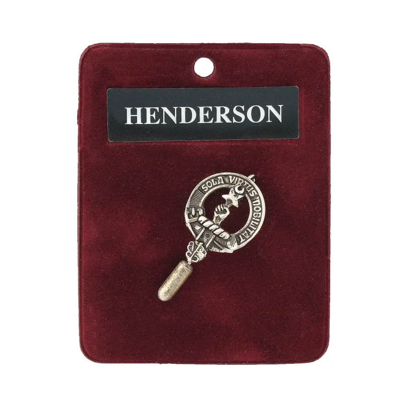 henderson art pewter lapel pin