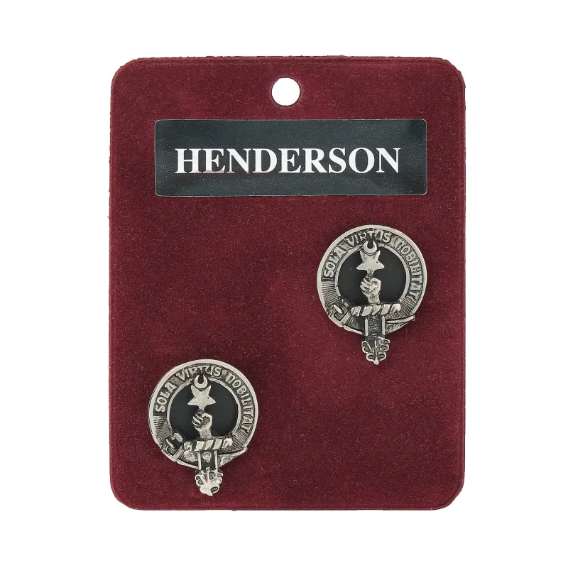 henderson pewter art cufflinks