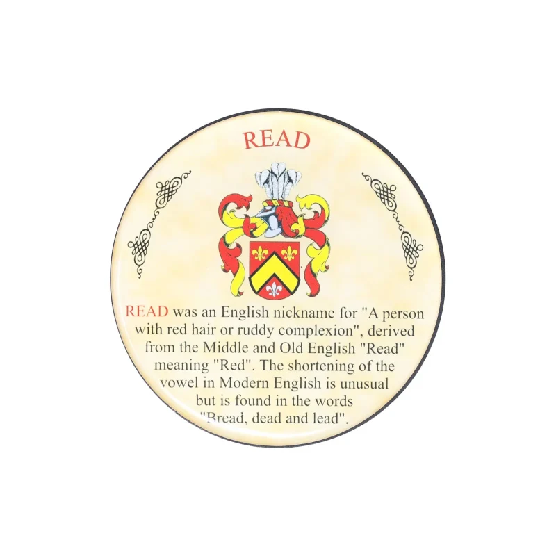 heraldic design coasters set