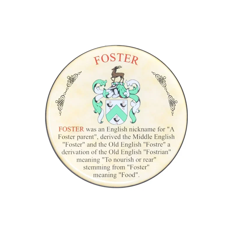 heraldic foster coaster