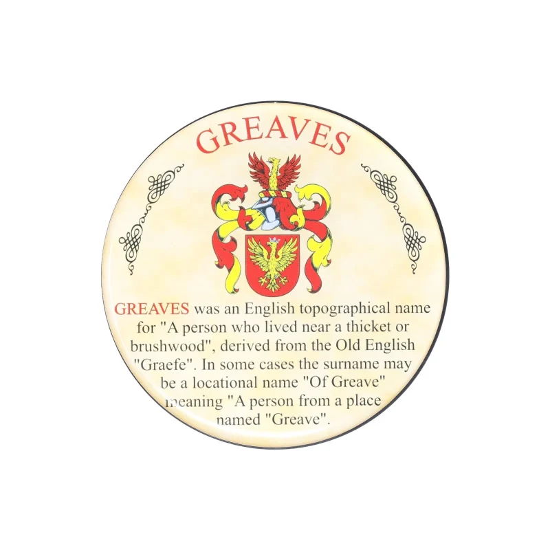 heraldic greaves coasters