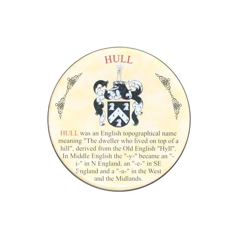 heraldic hull coaster