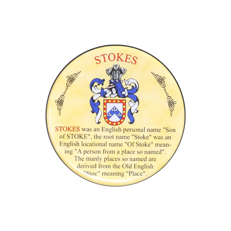 heraldic stokes coaster set