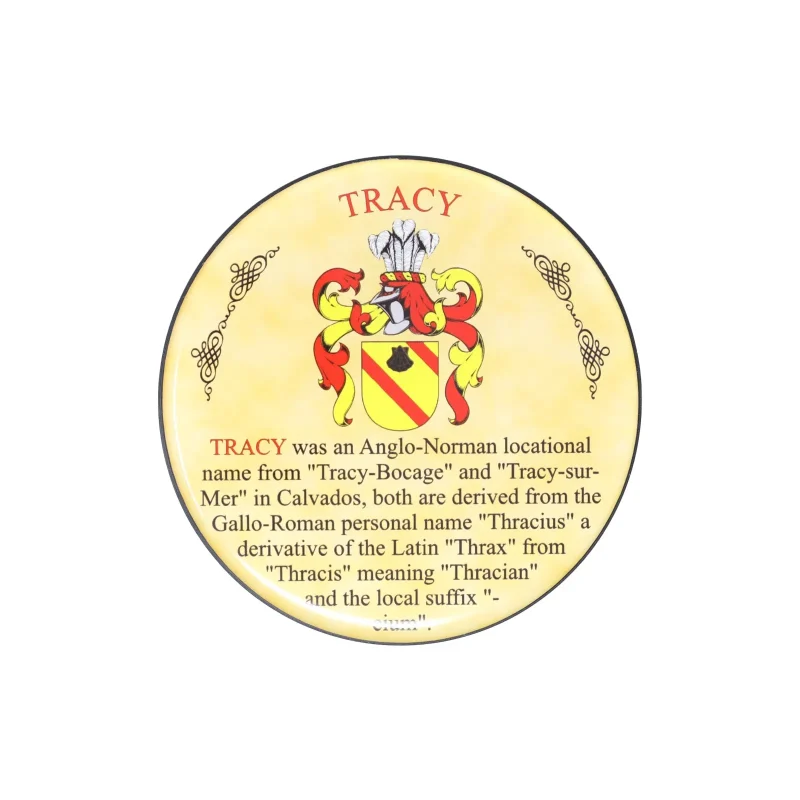 heraldic tracy coaster set