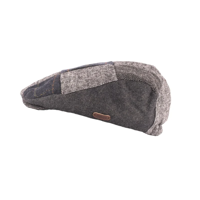 heritage patchwork wool cap