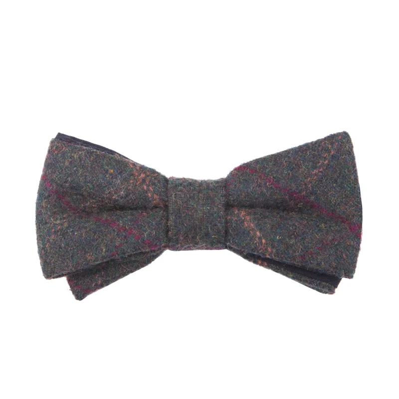 heritage tweed bow tie for men