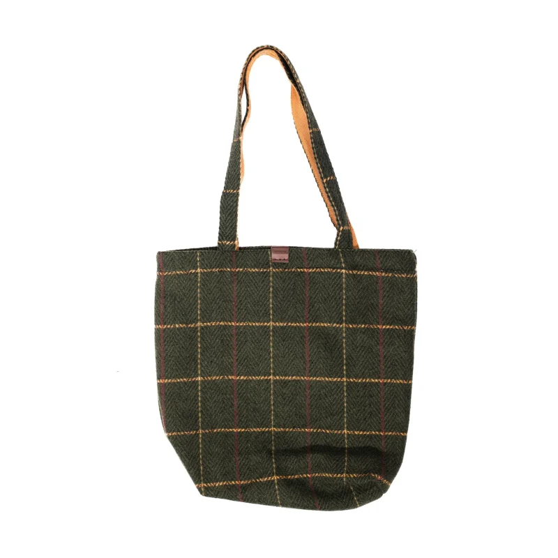 heritage tweed shopper tote bag