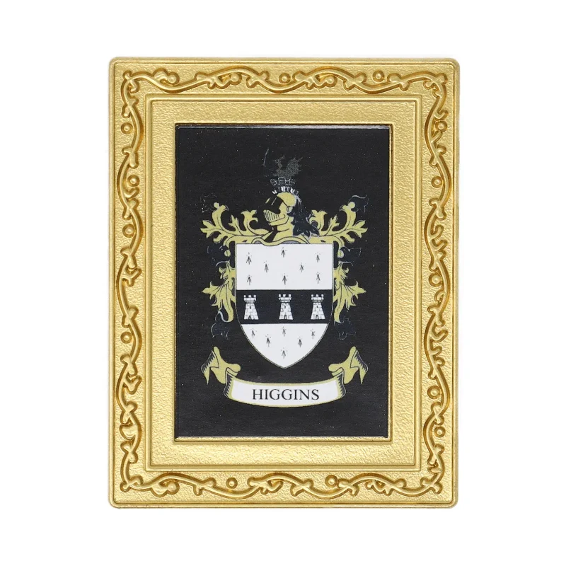 higgins coat of arms fridge magnet