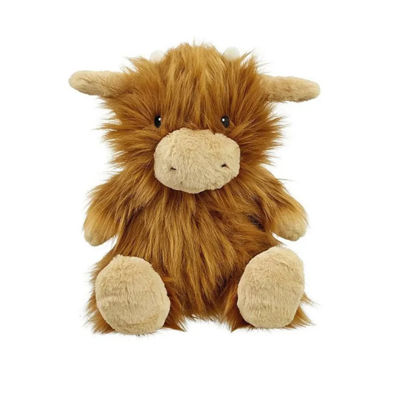 highland cow plush toy soft cuddly