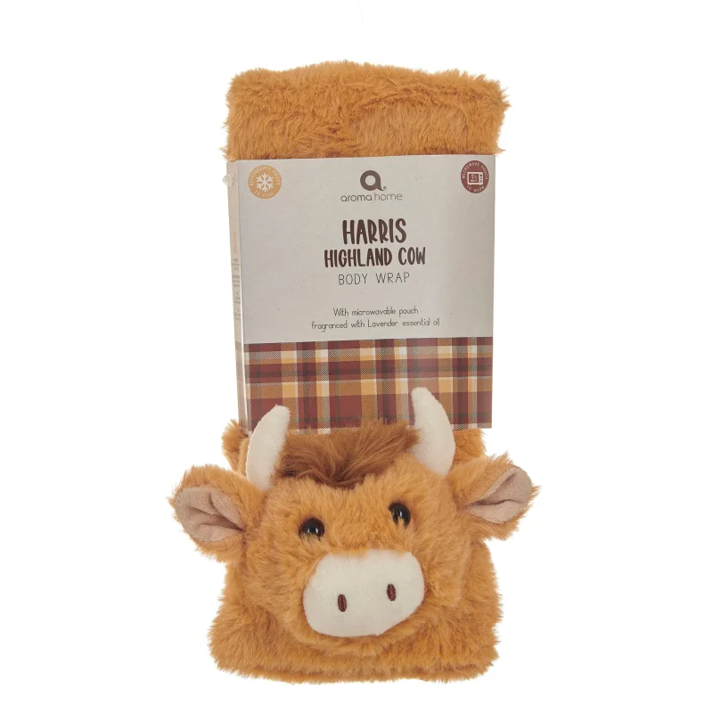 highland cow printed body wrap