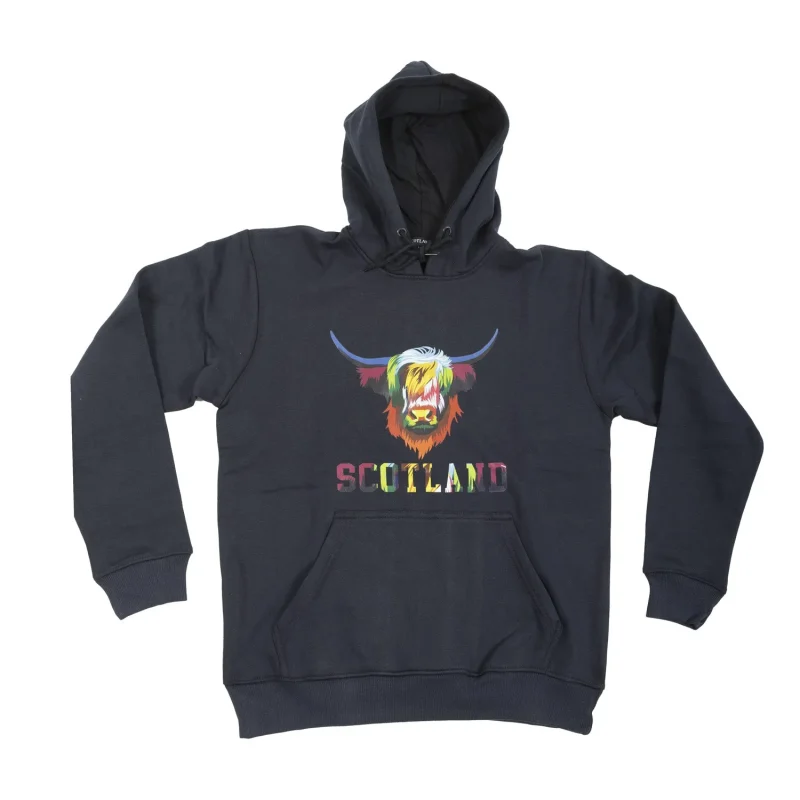 highland cow scotland hoodie