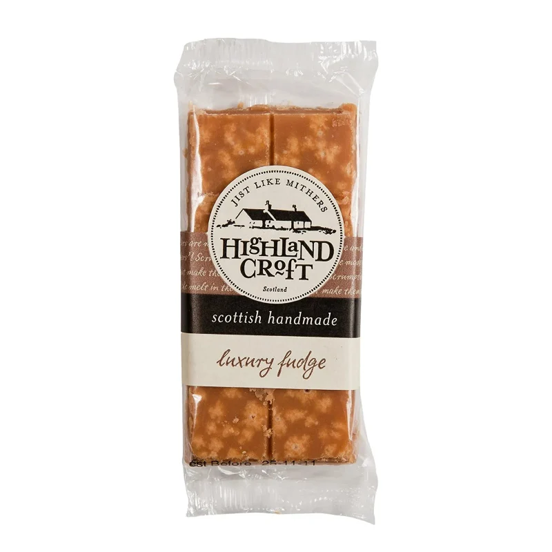 highland croft handcrafted bar fudge