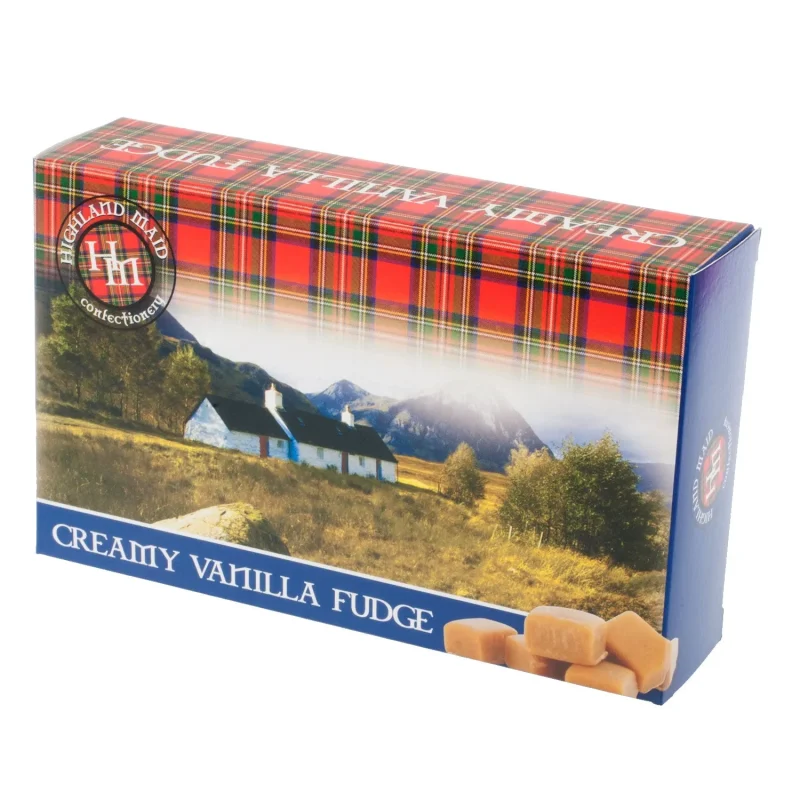 highland maid creamy vanilla fudge delight