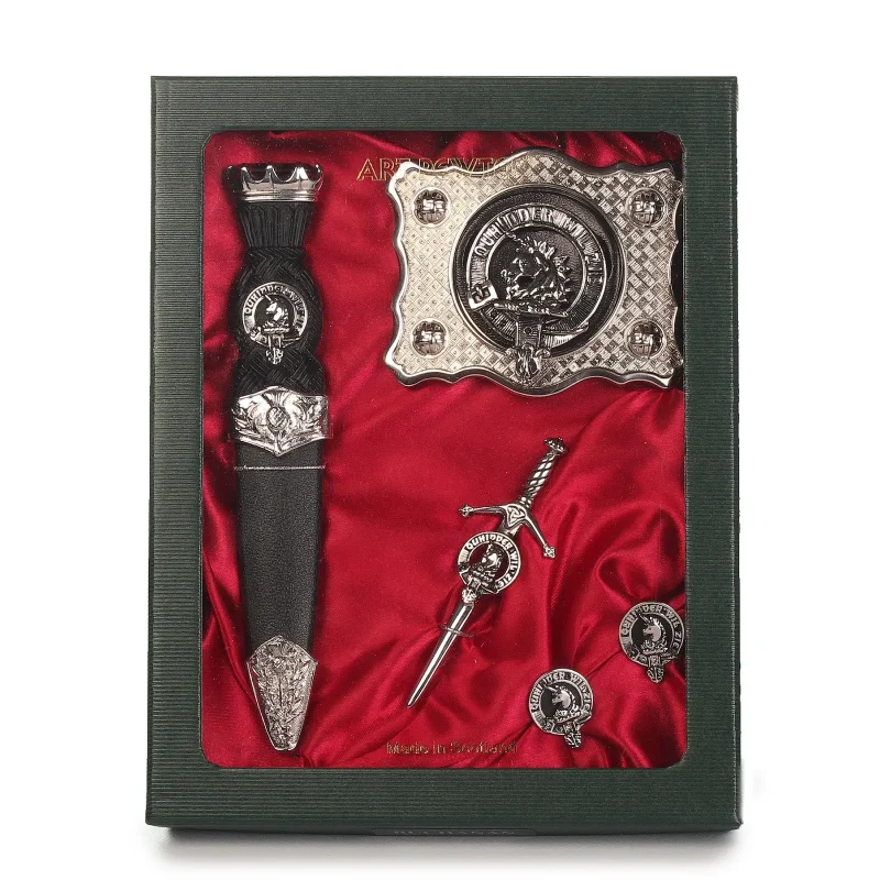 highland pewter stewart of appin clan set