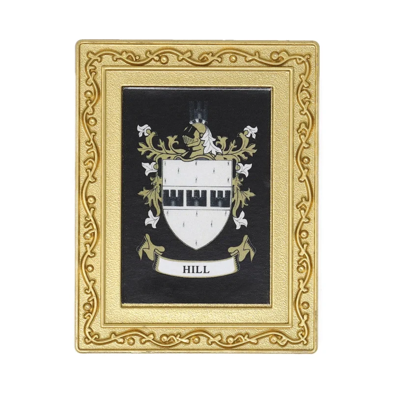 hill coat of arms fridge magnet