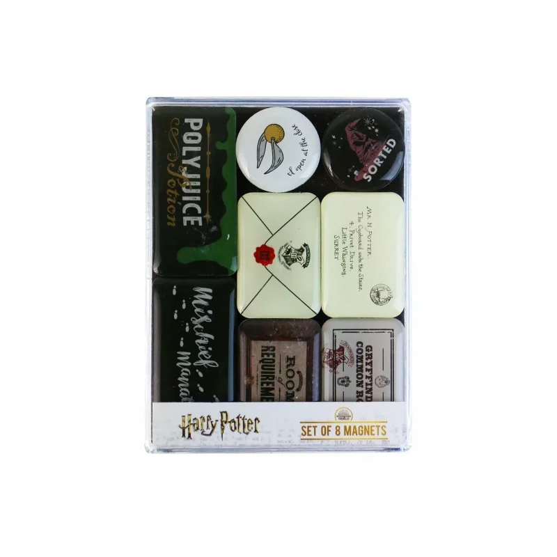 hogwarts artifact epoxy magnet set