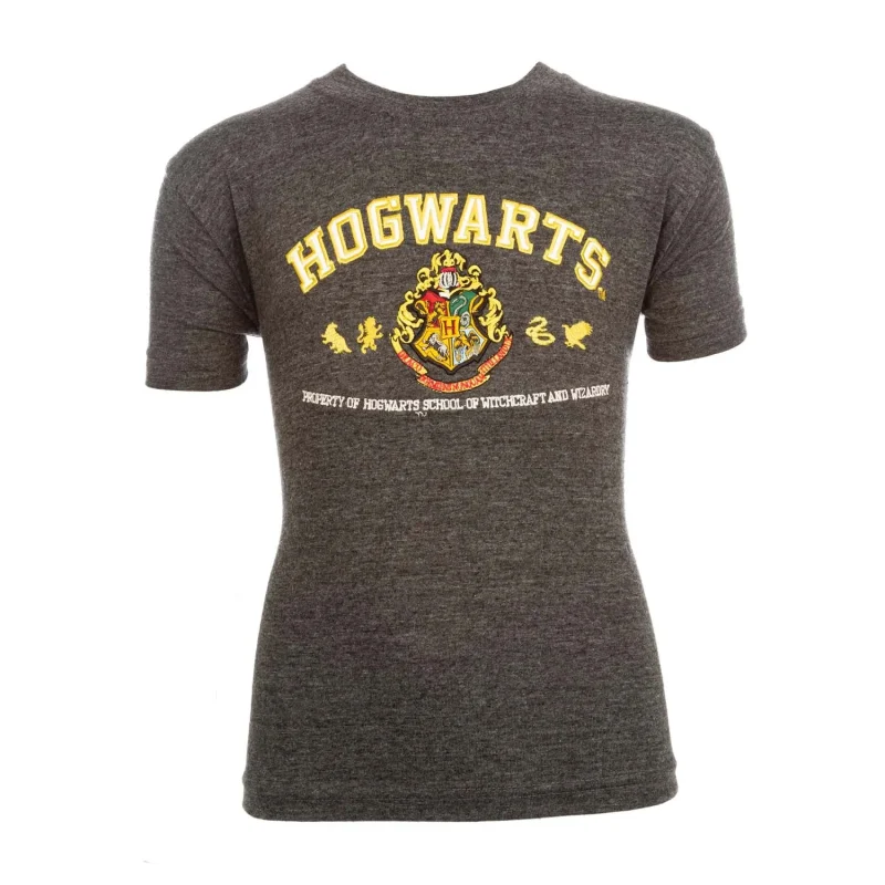 hogwarts crest kids applique graphic tee