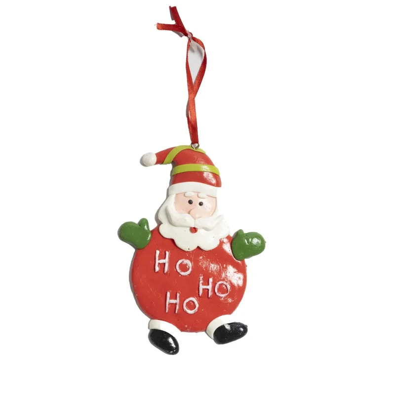 holiday santa snowman decor