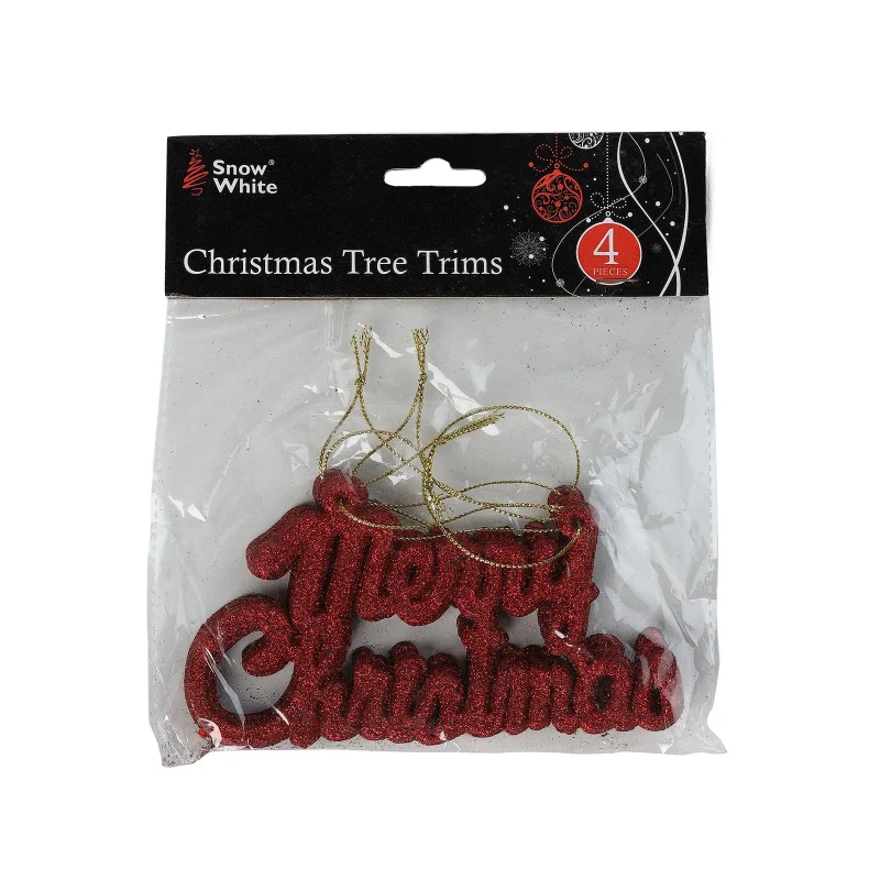 holiday tree decor trims