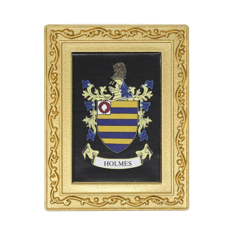 holmes coat of arms fridge magnet