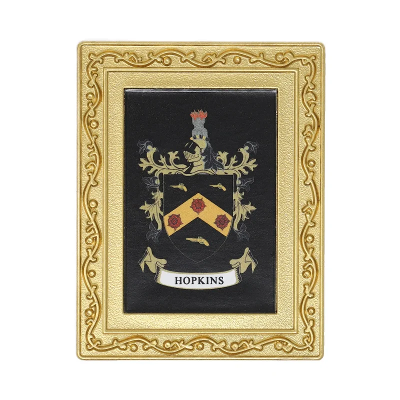 hopkins coat of arms fridge magnet