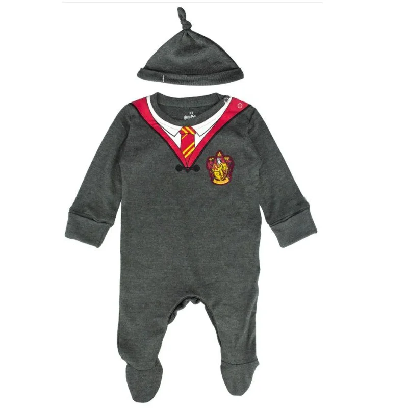 hp gryffindor babygrow hat set