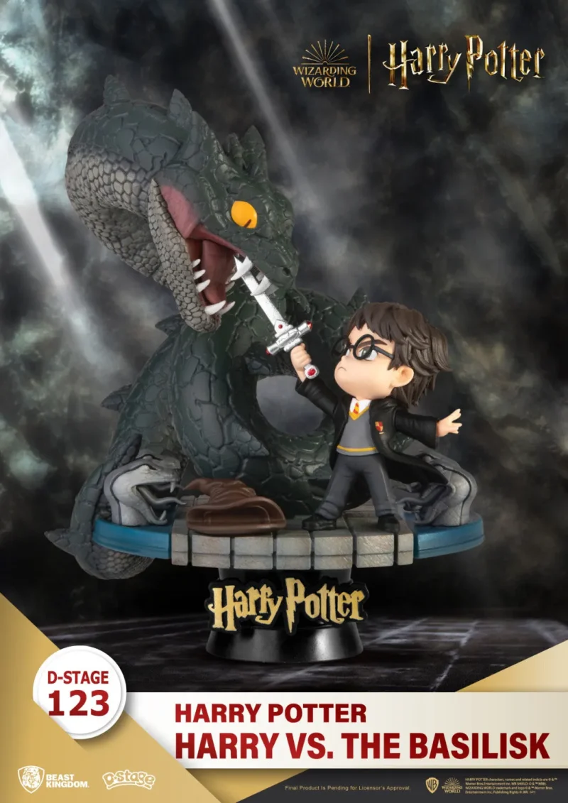 hp harry potter vs basilisk action figure