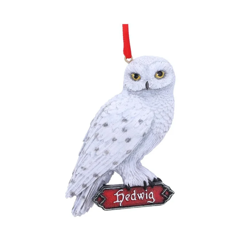 hp hedwig s rest hanging ornament 9cm