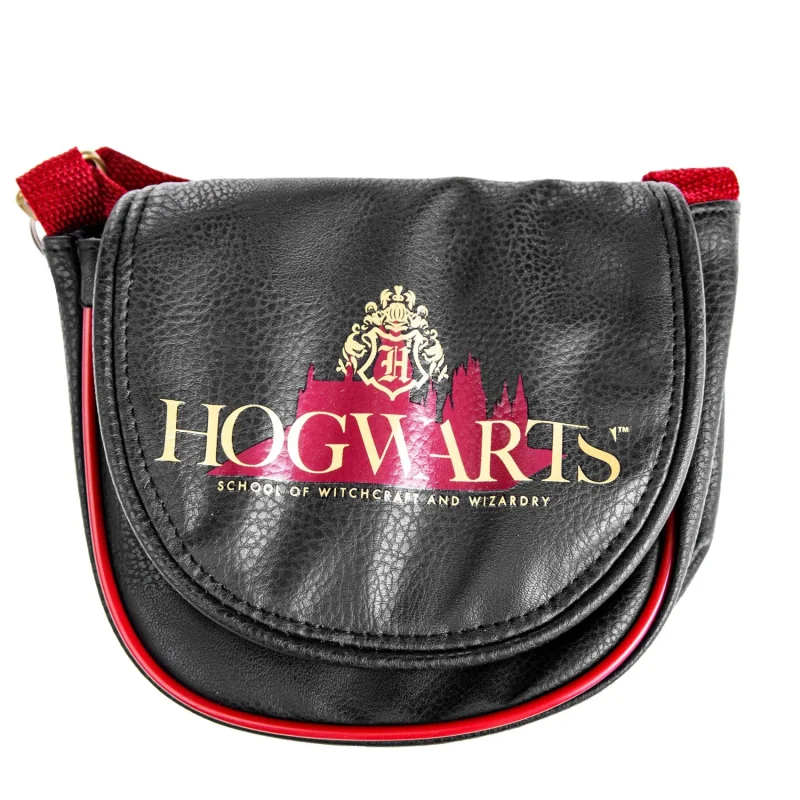 hp hogwarts premium black saddle bag