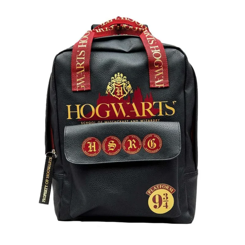 hp hogwarts premium square bag black