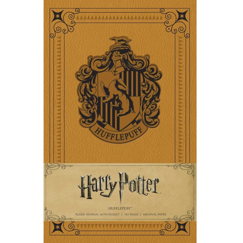 hp hufflepuff hardcover ruled journal