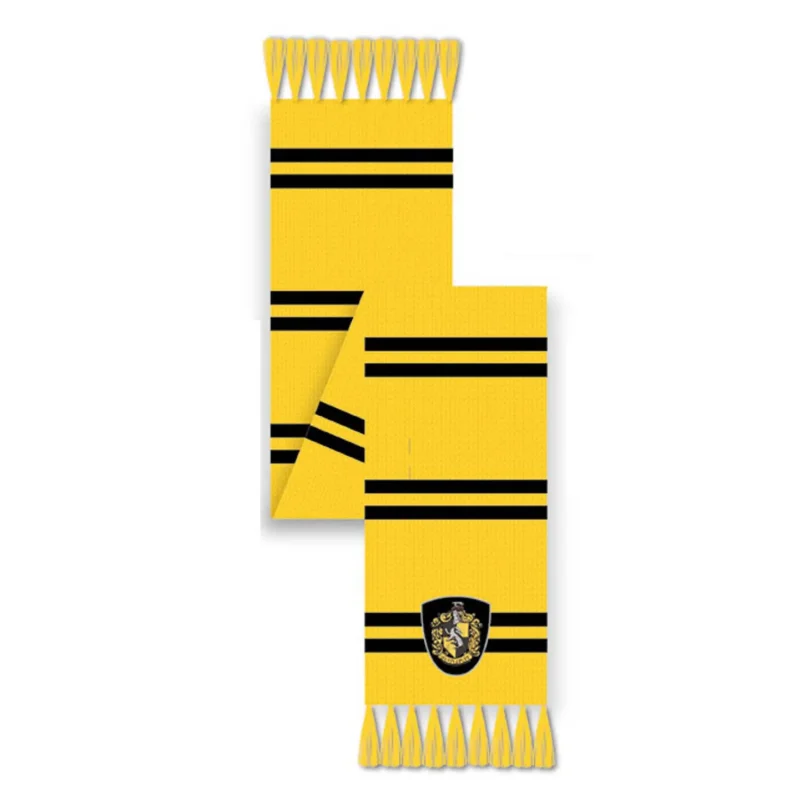 hp hufflepuff scarf official hogwarts merchandise