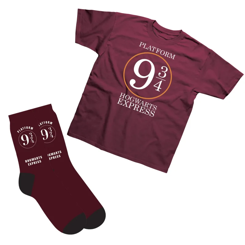 hp platform 9 t shirt socks gift set