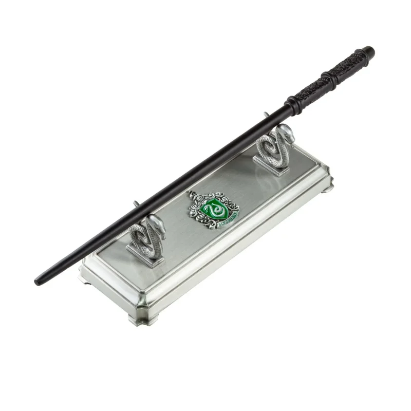 hp slytherin wand display stand